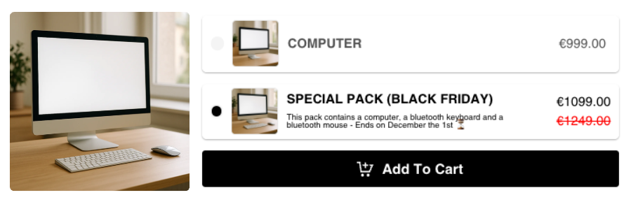 complementary product bundle by WideBundle